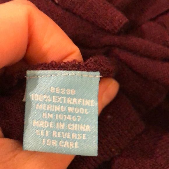 Barneys NY Marino wool button front cardigan - Picture 7 of 7